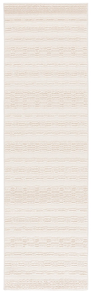 Safavieh Paros Geometric Ivory Polypropylene Runner Rug for Hallways and Entryways 2'-3" x 8'-0" POS112A-28