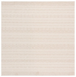 Safavieh Paros Geometric Ivory Polypropylene Runner Rug for Hallways and Entryways 6'-7" x 6'-7" - Square POS112A-7SQ
