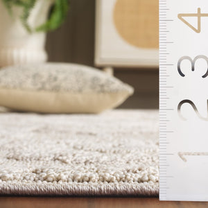 Safavieh Paros Power Loomed Ivory Polypropylene Area Rug Low Pile Neutral Living Room Floor POS118A-6