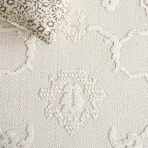 Safavieh Paros Ivory Oriental Hallway Runner Power Loomed Polypropylene Low Pile Turkish Rug 8'-0" x 10'-0" POS118A-8