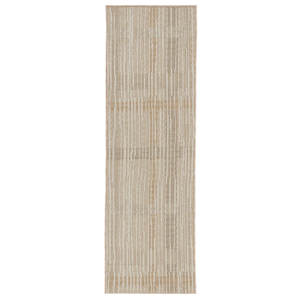Jaipur Living Jaipur Living Aeor Flatwoven Polypropylene Stripe Rug for Patio or High Traffic Rooms 2'6" x 8' RUG152605