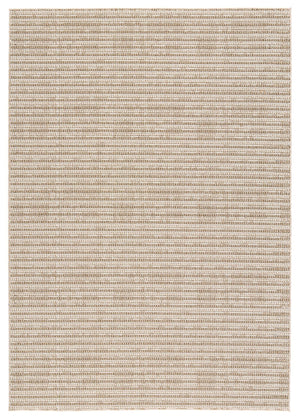 Jaipur Living Jaipur Living Arlyn Flatweave Polypropylene Rug Neutral Stripe for Patio or Foyer 10' x 14' RUG152625