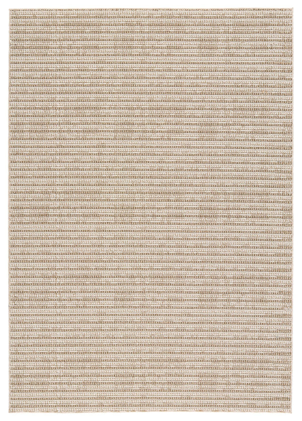 Jaipur Living Jaipur Living Arlyn Flatweave Polypropylene Rug Neutral Stripe for Patio or Foyer 10' x 14' RUG152625