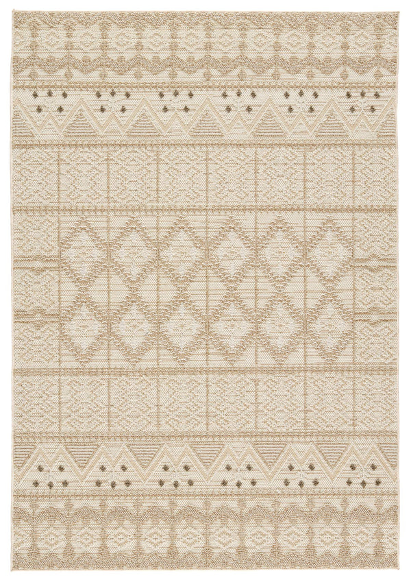 Jaipur Living Jaipur Living Xyla Tribal Trellis Polypropylene Flatwoven Rug for Patio or Entryway 6' x 9' RUG152636