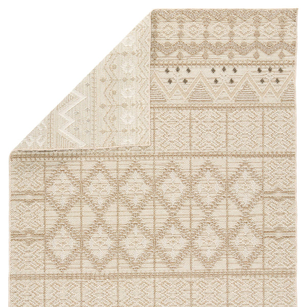 Jaipur Living Jaipur Living Xyla Tribal Trellis Polypropylene Flatwoven Rug for Patio or Entryway 2'6" x 8' RUG152633