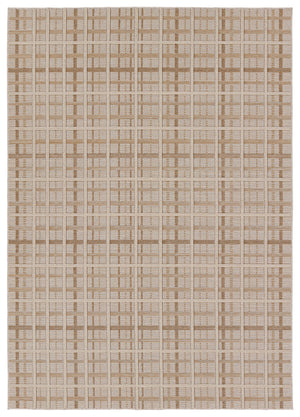 Jaipur Living Paradizo Cecily PRA06 Machine Made Powerloomed Outdoor Rug Brown 6' x 9'