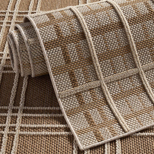 Jaipur Living Jaipur Living Cecily Flatwoven Polypropylene Runner Rug Tribal Stripe Patio Entryway 2'6"X8' RUG157955