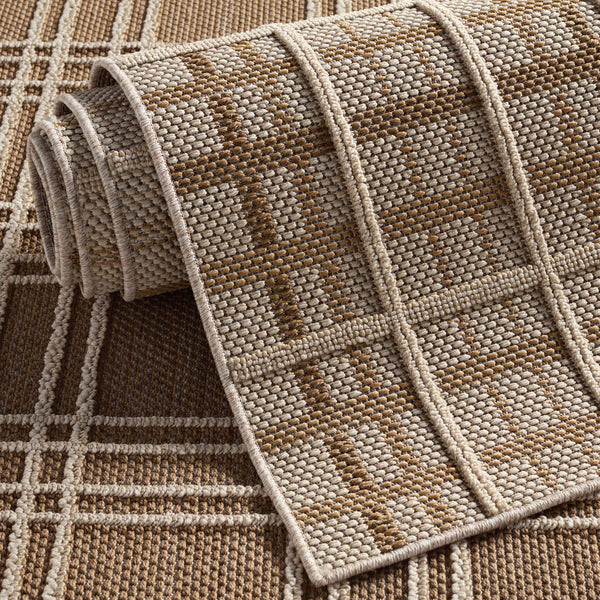 Jaipur Living Jaipur Living Cecily Flatwoven Polypropylene Runner Rug Tribal Stripe Patio Entryway 2'6"X8' RUG157955