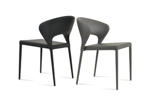 Soho Concept Prada Full Upholstered Stackable Dining Chair With 5-year Guarantee For Style & Comfort – Ppm & Ppm-s Black  Soho-concept-dining-chair-05674