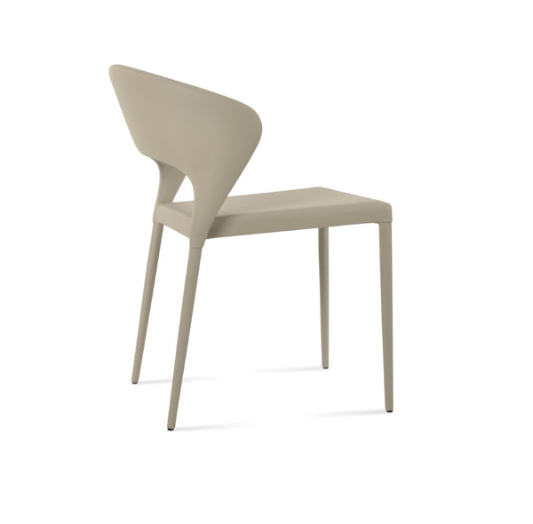 Soho Concept Prada Full Upholstered Stackable Dining Chair With 5-year Guarantee For Style & Comfort – Ppm & Ppm-s Bone  Soho-concept-dining-chair-05675