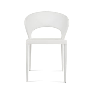 Soho Concept Prada Full Upholstered Stackable Dining Chair With 5-year Guarantee For Style & Comfort – Ppm & Ppm-s White  Soho-concept-dining-chair-05678