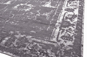 Pasargad Home Silk Fusion Florence Hand-knotted Area Rug – Luxurious Bamboo Silk, 5' X 8' Decor   Praya-07 Dar 5x8