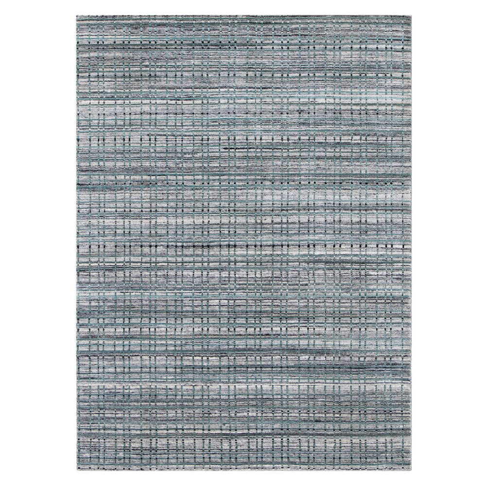 AMER Rugs Paradise Hand-woven Geometric Area Rug Wool Viscose Blend Modern Living Accent PRD20203