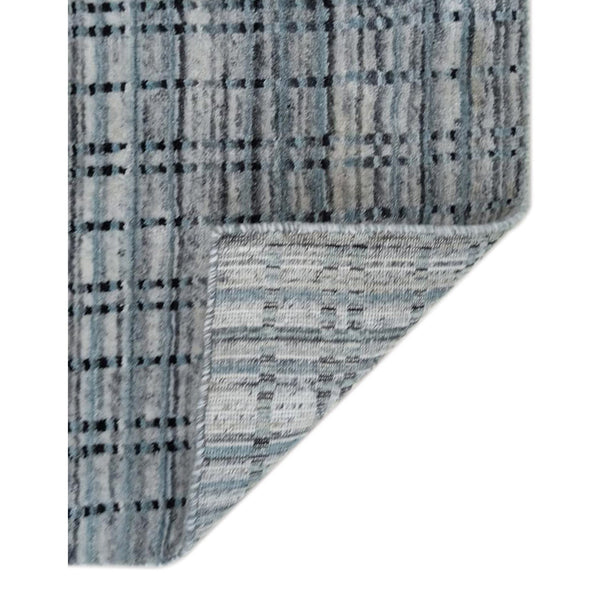 Paradise Hand-woven Geometric Area Rug Wool Viscose Blend Modern Living Accent