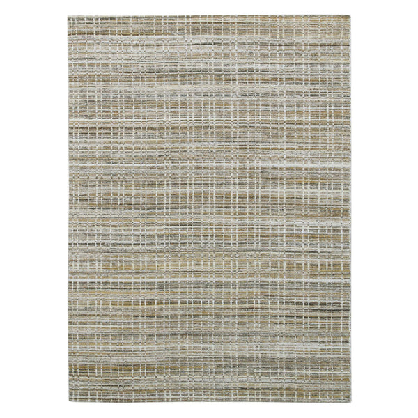AMER Rugs Paradise Hand-woven Wool Viscose Area Rug Geometric Gold Farmhouse Accent PRD30203