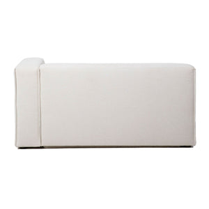 Lh Imports Premium Modular Chaise - Stylish Comfort With Performance Fabric For Your Perfect Living Space Design Beige 100% Performance Polyester,Rubberwood,Plywood,Pu Foam,Steel Pre047-rhf-sofa