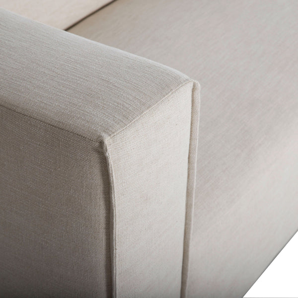 Lh Imports Premium Left Modular Sectional - Stylish Comfort And Flexible Design For Your Home Transformation Beige 100% Performance Polyester,Rubberwood,Plywood,Pu Foam,Steel Pre047s-lhf-otto