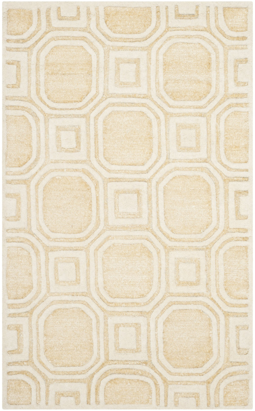 Safavieh Precious Luxurious Hand Tufted Runner Area Rug With Elegant Geometric Design For Timeless Style Charcoal 40% Polyester 40% Wool 20% Cotton Pre153h-3
