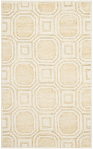 Safavieh Precious Luxurious Hand Tufted Runner Area Rug With Elegant Geometric Design For Timeless Style Beige 40% Polyester 40% Wool 20% Cotton Pre153b-3