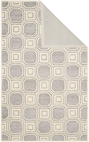 Safavieh Precious Elegant Hand-tufted Area Rug With Geometric Design For Cozy Home Decor And Style Silver 40% Polyester 40% Wool 20% Cotton Pre153g-210