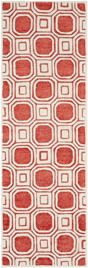 Safavieh Precious Luxurious Hand Tufted Runner Area Rug With Elegant Geometric Design For Timeless Style Rose 40% Polyester 40% Wool 20% Cotton Pre153r-28
