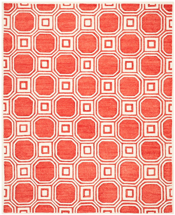 Safavieh Precious Elegant Hand-tufted Area Rug With Geometric Design For Cozy Home Decor And Style Rose 40% Polyester 40% Wool 20% Cotton Pre153r-4