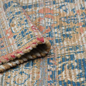 Amer Rugs Prairie Hand-woven Jute Blend Area Rug - Eco-friendly, Stylish Comfort For Any Home Space Multi Polyester, Jute Pre30203