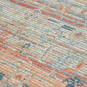 Amer Rugs Prairie Hand-woven Jute Blend Area Rug - Eco-friendly, Stylish Comfort For Any Home Space Blue,Rust Polyester, Jute Pre40203