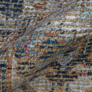 Amer Rugs Prairie Hand-woven Jute Blend Area Rug - Eco-friendly, Stylish Comfort For Any Home Space Light Blue,Pink Polyester, Jute Pre50203