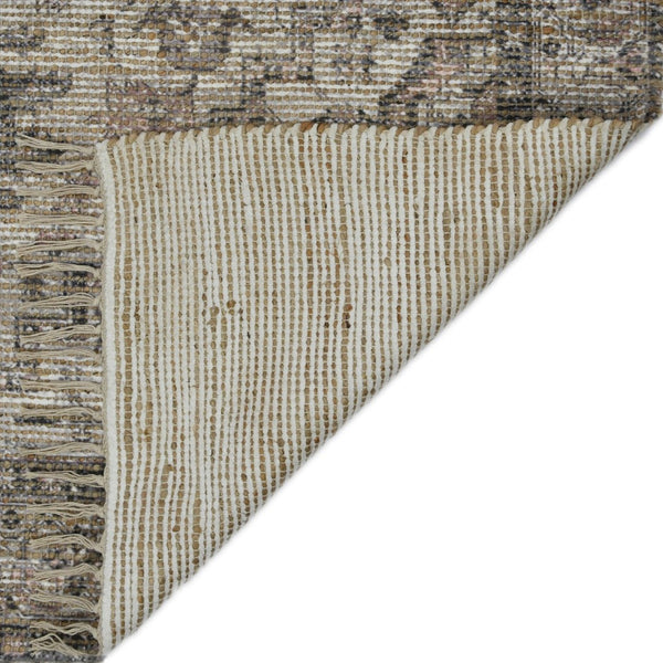 Amer Rugs Prairie Hand-woven Jute Blend Area Rug - Eco-friendly, Stylish Comfort For Any Home Space Dove Gray Polyester, Jute Pre63656