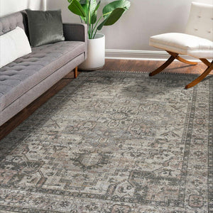 Amer Rugs Prairie Hand-woven Jute Blend Area Rug - Eco-friendly, Stylish Comfort For Any Home Space Dove Gray Polyester, Jute Pre63656