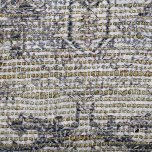 AMER Rugs Prairie Sprail PRE-6 Hand-Loomed Handmade Polyester Transitional Oriental Rug Grey/Pink 5' x 7'6"