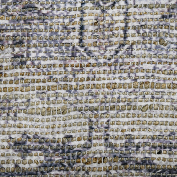 AMER Rugs Prairie Sprail PRE-6 Hand-Loomed Handmade Polyester Transitional Oriental Rug Grey/Pink 5' x 7'6"