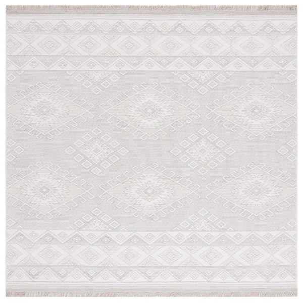 Safavieh Prairie 300b Beige / Ivory Beige ,Ivory 80% Cotton,20% Polyester Pri300b-7sq