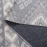 Safavieh Prairie 300m Blue / Grey Blue ,Grey 80% Cotton,20% Polyester Pri300m-5