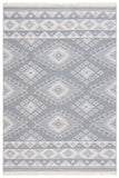 Safavieh Prairie 300m Blue / Grey Blue ,Grey 80% Cotton,20% Polyester Pri300m-5