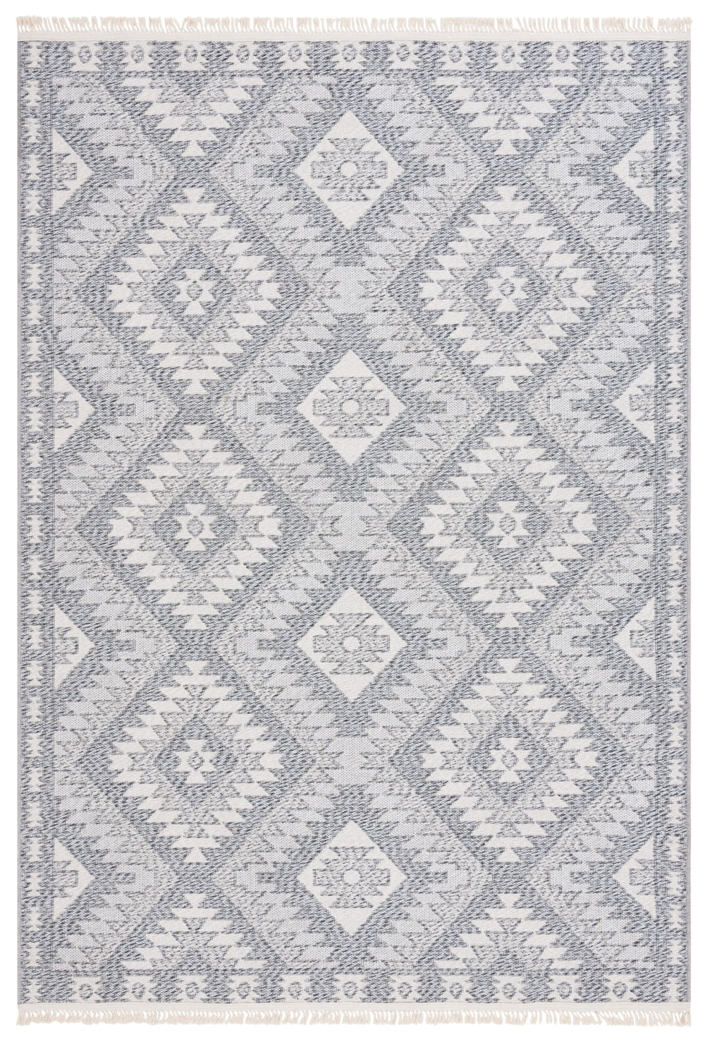 Safavieh Prairie 310f Grey / Ivory Grey ,Ivory 80% Cotton,20% Polyester Pri310f-8