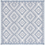 Safavieh Prairie 310m Blue / Grey Blue ,Grey 80% Cotton,20% Polyester Pri310m-7sq