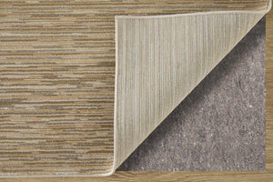 Feizy Rugs Priestley Machine Woven Flatweave Area Rug Neutral Tan Solid for Modern Living Spaces PRI39UCFBGE000E70