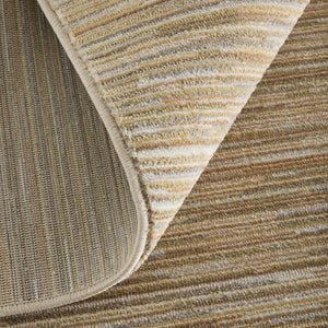 Feizy Rugs Priestley Machine Woven Flatweave Area Rug Neutral Tan Solid for Modern Living Spaces PRI39UCFBGE000E70