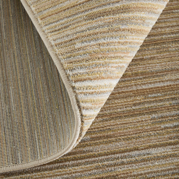Feizy Rugs Priestley Machine Woven Flatweave Area Rug Neutral Tan Solid for Modern Living Spaces PRI39UCFBGE000E70
