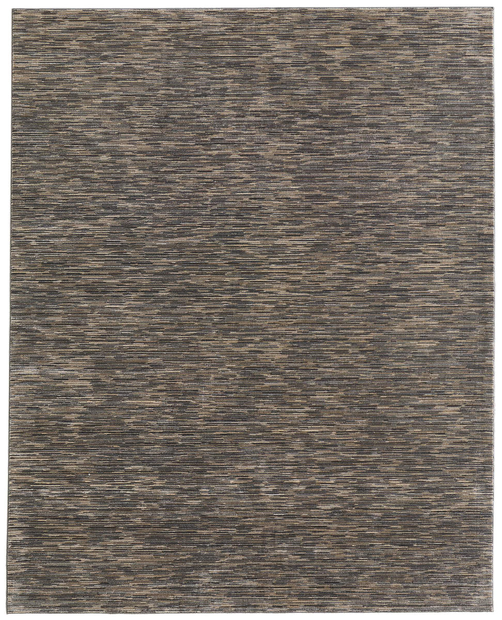 Feizy Rugs Priestley Solid Taupe Area Rug Striated Texture Neutral Warmth for Living Spaces PRI39UCFCAL000E70