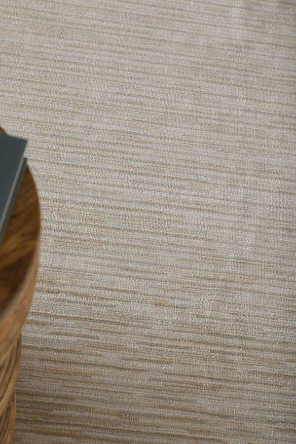 Feizy Rugs Priestley Ivory Striated Area Rug Modern Neutral Woven Texture for Living Room PRI39UCFIVY000E70