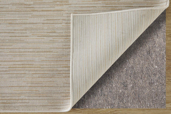 Feizy Rugs Priestley Ivory Striated Area Rug Modern Neutral Woven Texture for Living Room PRI39UCFIVY000E70