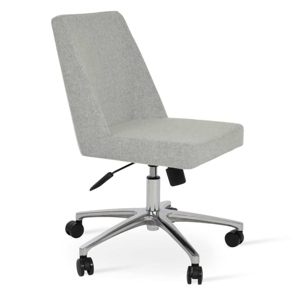 Soho Concept Solid Steel Seating Solution With Camira Blazer Wool Fabric – Durable And Stylish 10-year Guarantee Black  Soho-concept-dining-chair-12266