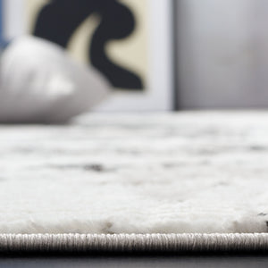 Safavieh Parker Modern Area Rug - Abstract Black, Grey & Ivory Design, 5'3" X 7'6", Luxurious & Durable Black ,Grey Ivory 60% Polyester,40% Jute Prk102z-5