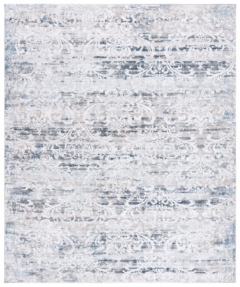 Safavieh Parker Modern Area Rug 7'9" X 9'6" In Taupe & Ivory Grey - Durable, Elegant Design For Your Home Taupe ,Ivory Grey 60% Polyester,40% Jute Prk103e-8