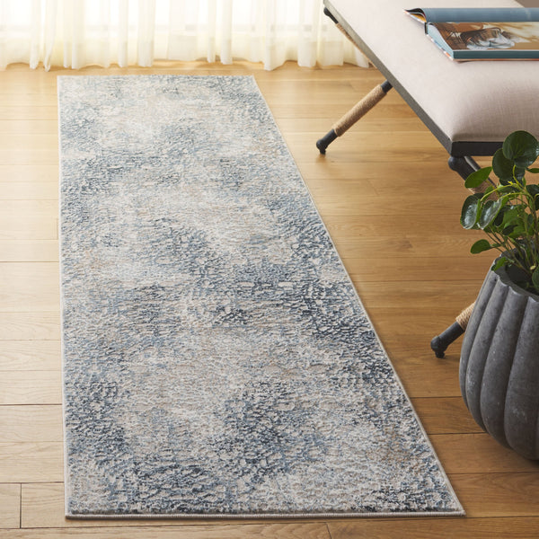 Safavieh Parker Modern Area Rug – Luxurious Blue And Taupe Design For Stylish Living Spaces And Comfort Blue ,Taupe 60% Polyester,40% Jute Prk116m-7sq