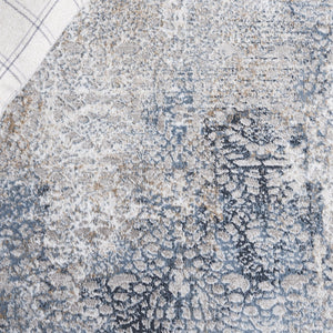 Safavieh Parker Modern Area Rug – Luxurious Blue And Taupe Design For Stylish Living Spaces And Comfort Blue ,Taupe 60% Polyester,40% Jute Prk116m-7sq