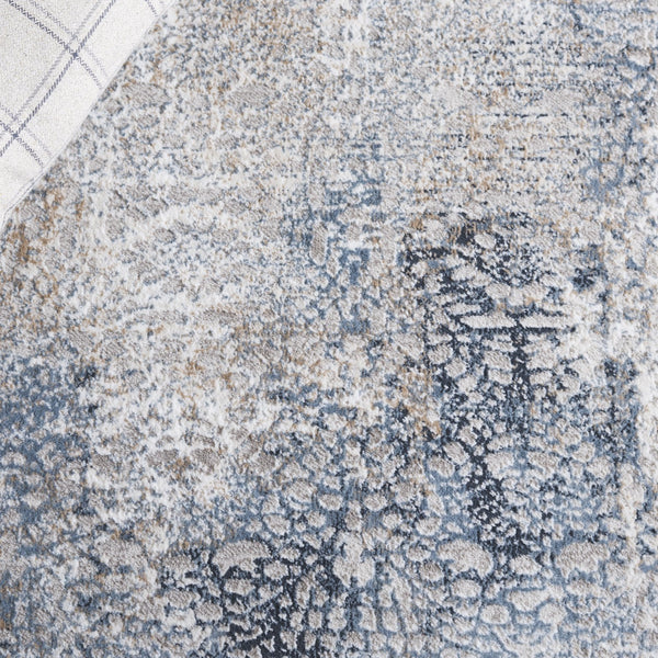 Safavieh Parker Modern Area Rug – Luxurious Blue And Taupe Design For Stylish Living Spaces And Comfort Blue ,Taupe 60% Polyester,40% Jute Prk116m-7sq